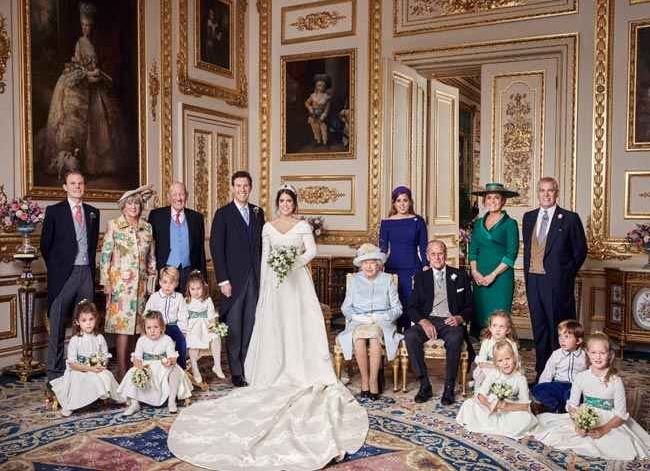 royal wedding official picture queen