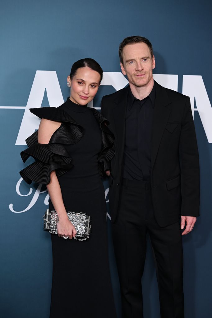 Alicia Vikander and Michael Fassbender 