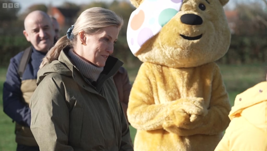 Duchess Sophie on The Long Walk for Children in Need