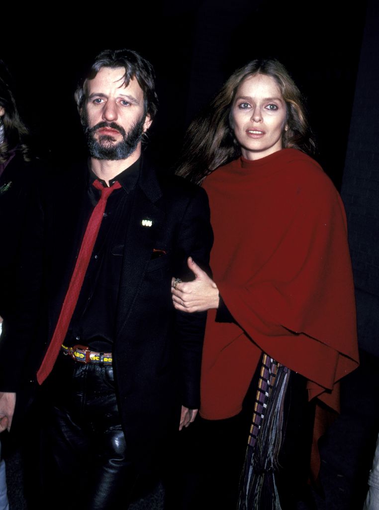 Ringo Starr and Barbara Bach during Ringo Starr Sighting at the Plaza Hotel - November 26, 1980 at Plaza Hotel in New York City, New York, United States