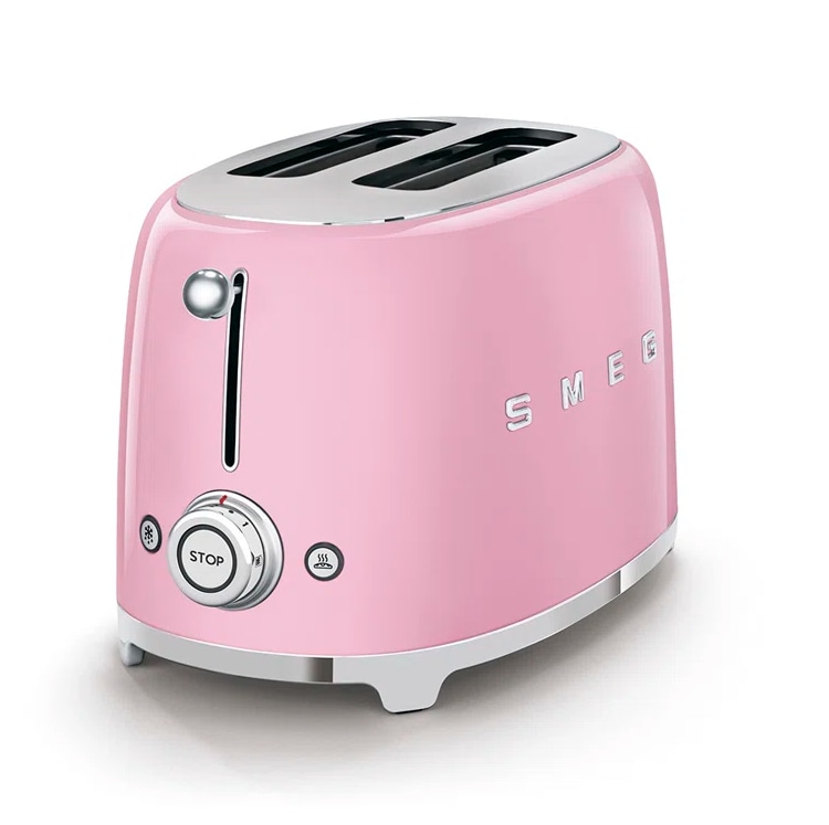 pink smeg toaster on sale