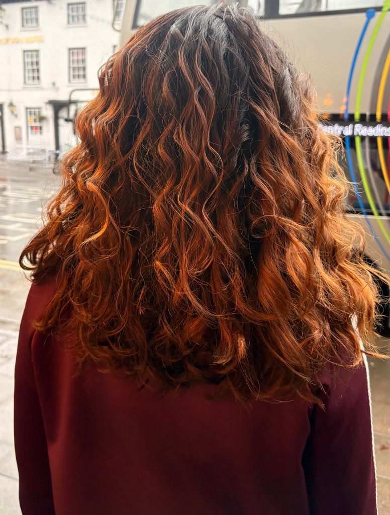 Ellie Fennell sought expert advice on making the most of her brand new midlife curls
