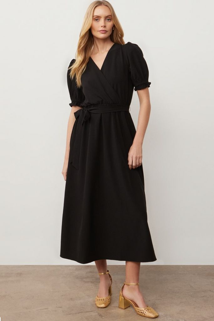 Finery black funeral dress