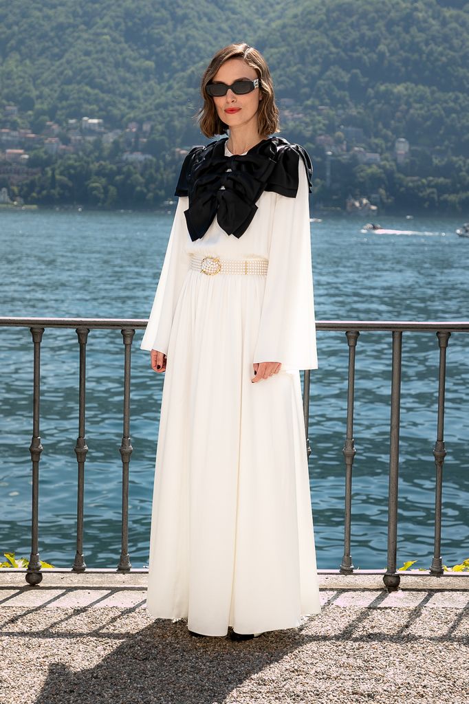 Keira Knightley attends the Chanel Cruise 2026 show held at the Villa d'Este in Lake Como