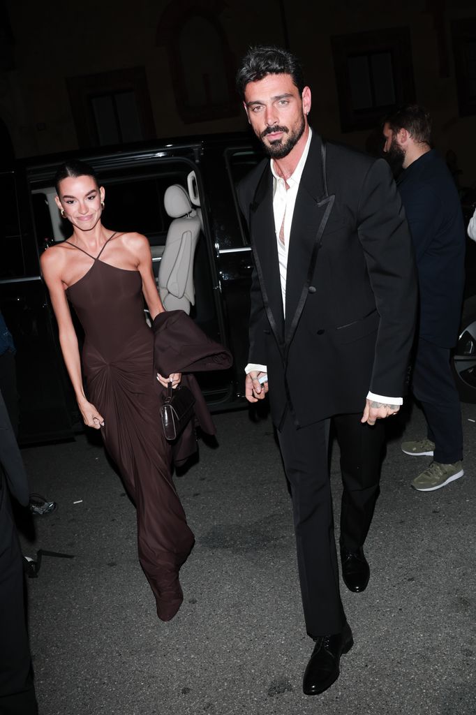 Michele at the Dolce&Gabbana fashion show on September 27, 2025 in Milan, Italy. 