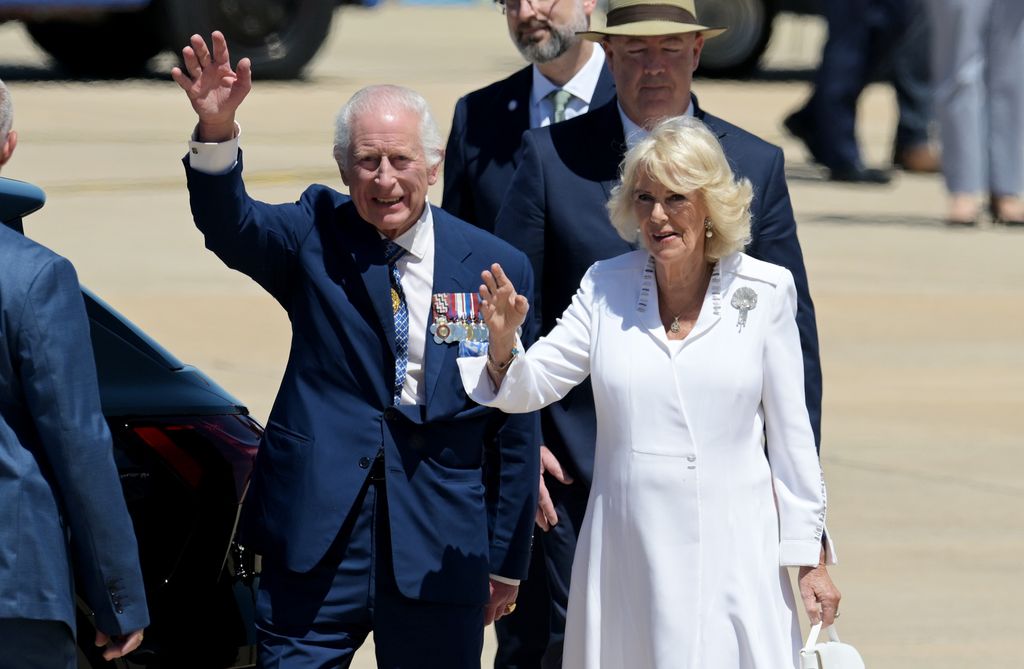 The couple have marked their first visit to Australia’s capital in nearly a decade