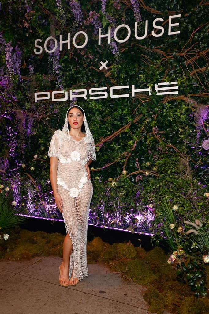 Mia Moretti at the Soho House and Porsche Electric Met Gala Night of Fashion Party held at the Soho House on May 6, 2024 in New York, New York. (Photo by Stephanie Augello/WWD via Getty Images)
