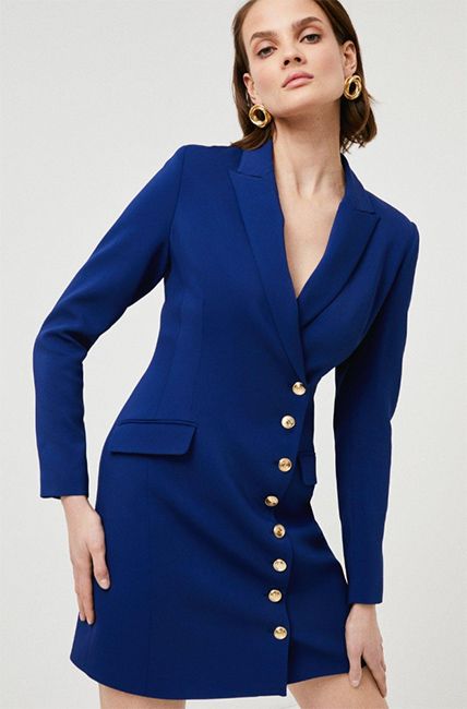 Karen Millen blue blazer dress