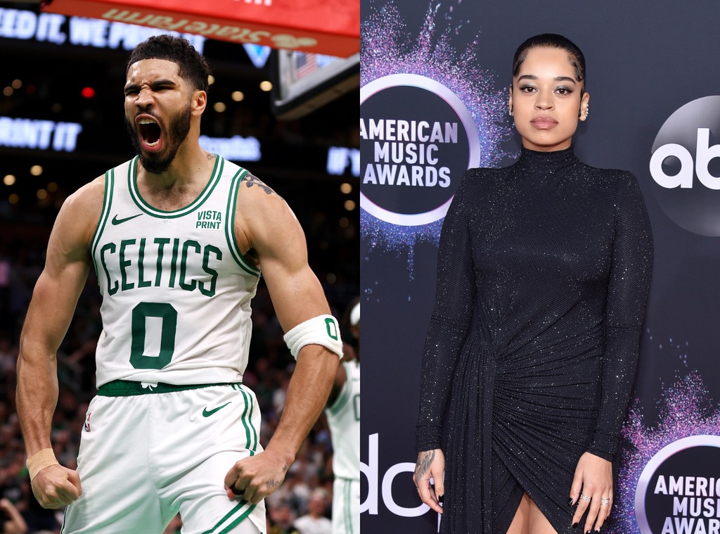 Jayson Tatum and Ella Mai