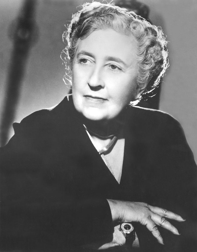 black and white photo of older woman