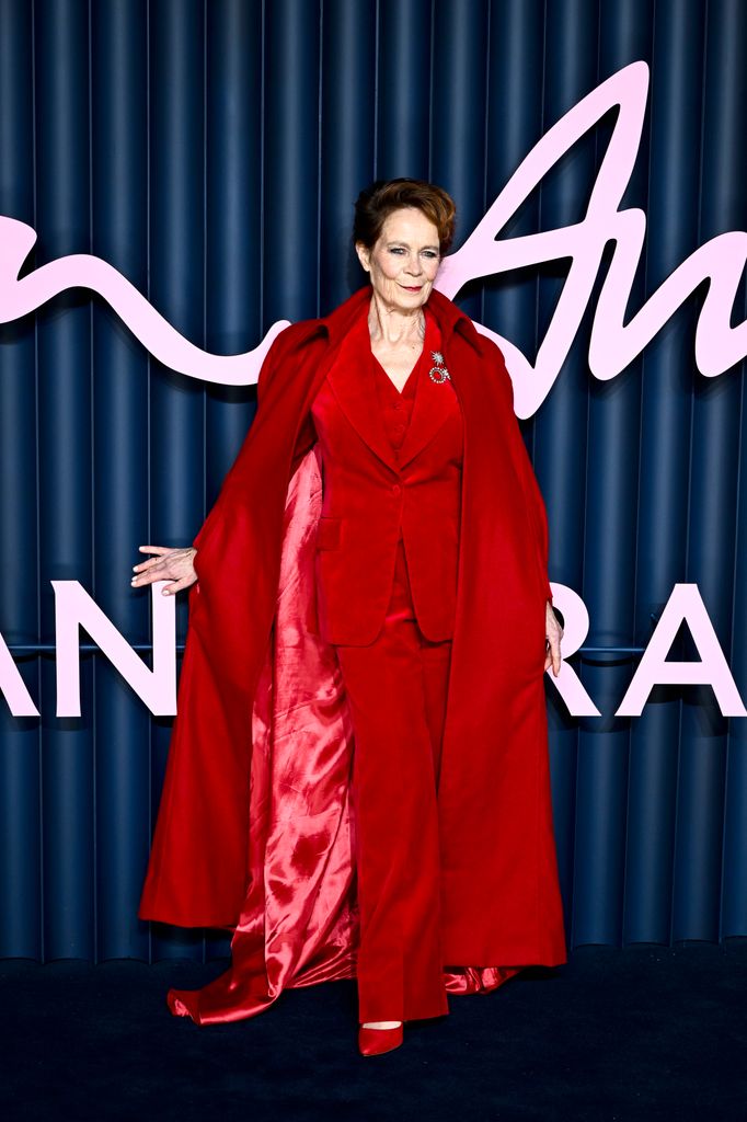 Celia Imrie attends The Fashion Awards 2025 presented by Pandora at the Royal Albert Hall on December 01, 2025 in London, England