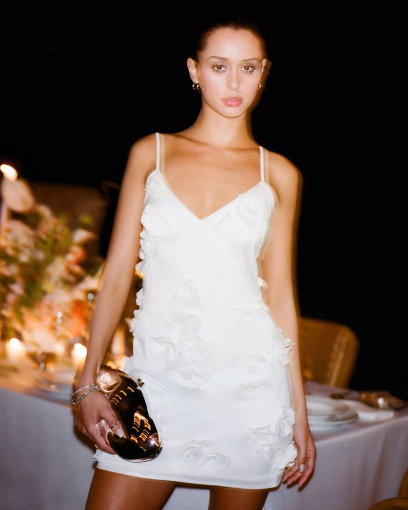 Abercrombie & Fitch white dress