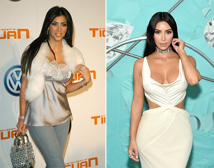 kim then and now