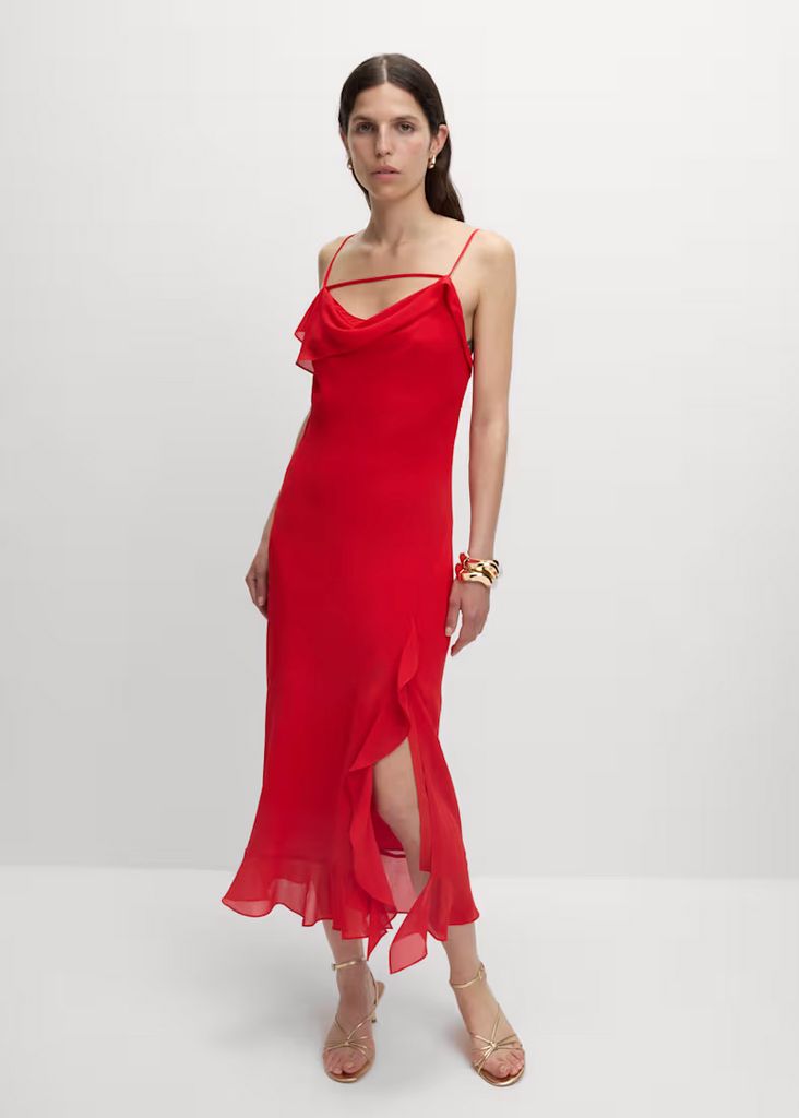 Gaun merah M&S