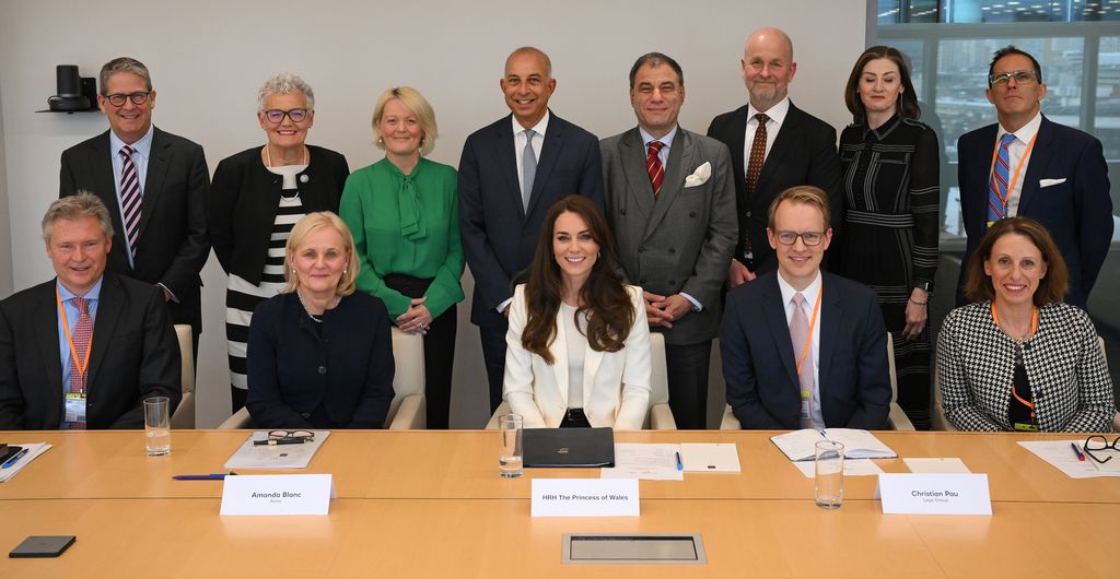 Princess Kate hosted the inaugural meeting her business task force on 21 March