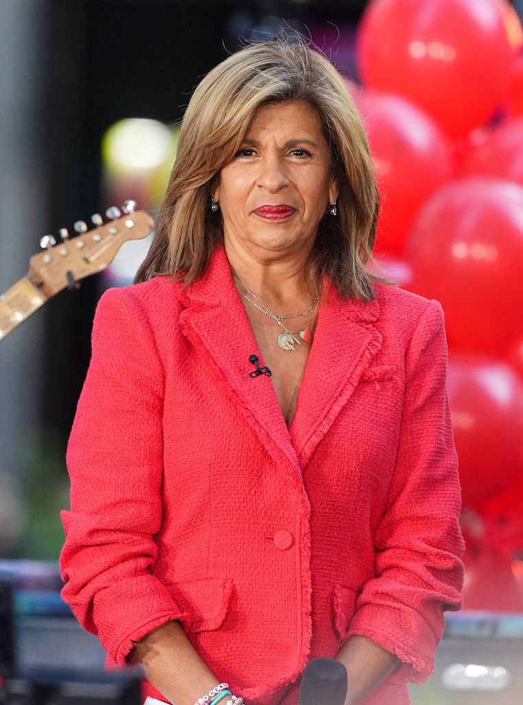 Hoda Kotb presents NBC's "Today" at Rockefeller Plaza on October 08,