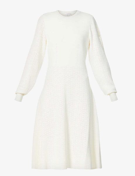 victoria beckham knitted dress