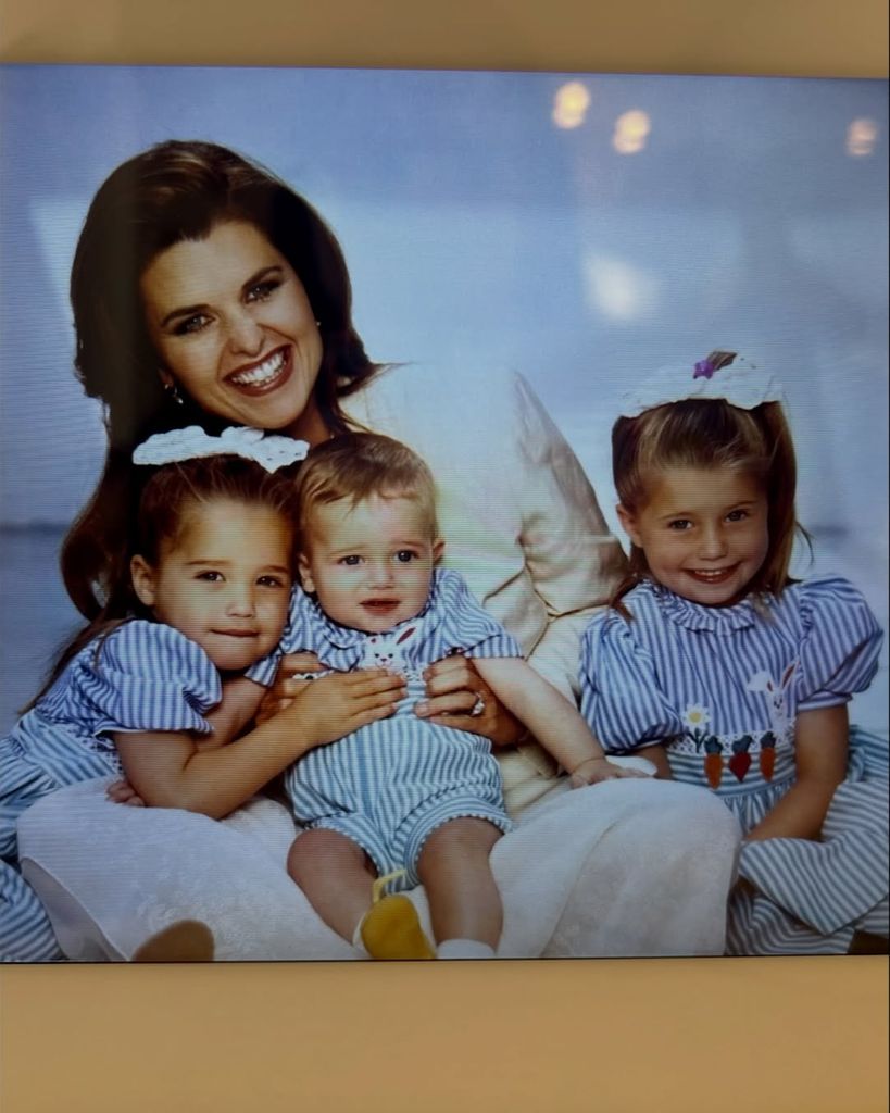 maria shriver throwback with kids