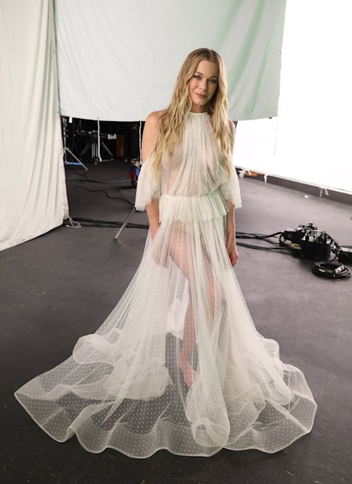 LeAnn Rimes bares all in completely see-through wedding dress – and she