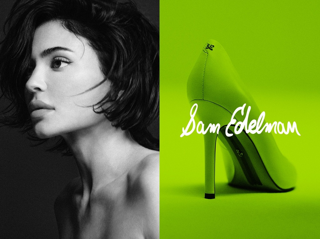 Kylie is the face of Sam Edelman