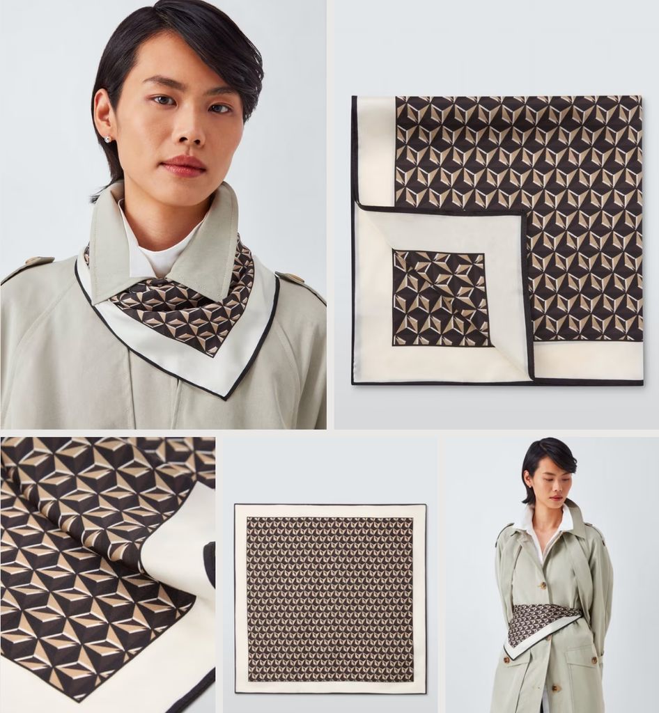 John Lewis silk scarf