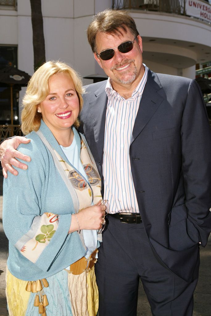 Genie Francis and Jonathan Frake in 2004 
