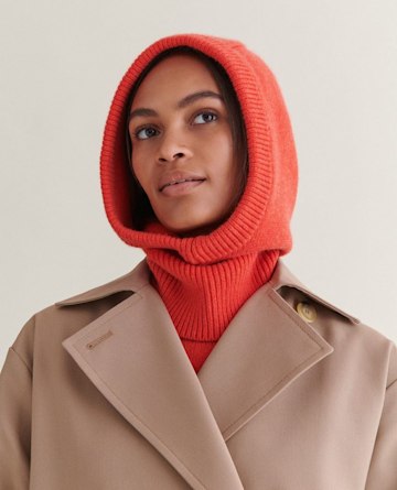 Rise & Fall knitted hood