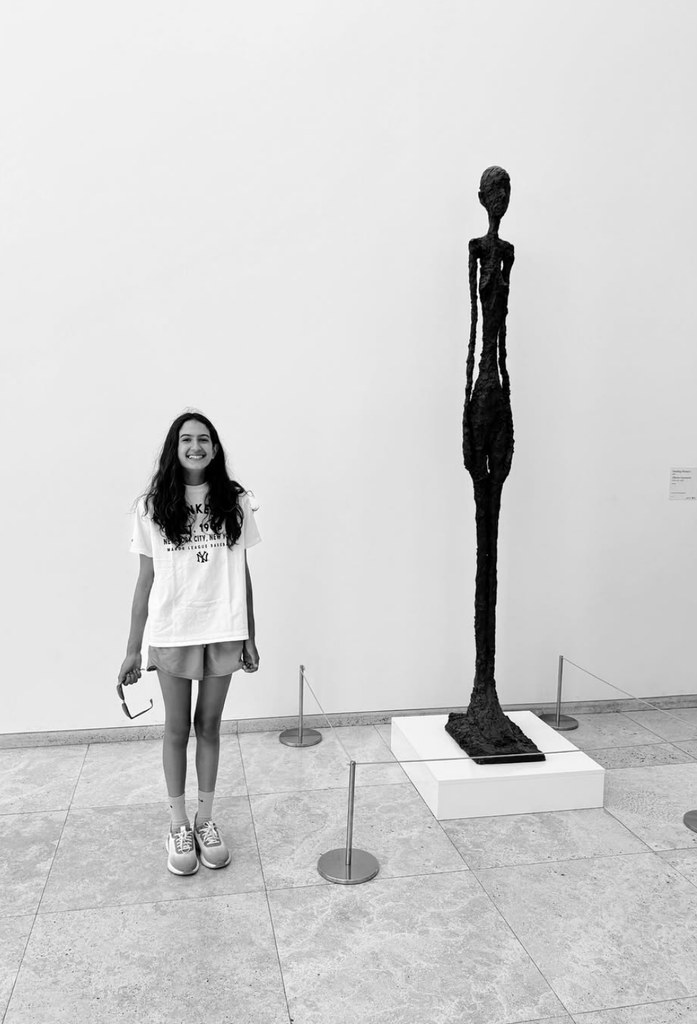 Photo shared by Bruce Willis' wife Emma Heming of a Sunday out at the Getty, featuring her daughter Mabel Ray