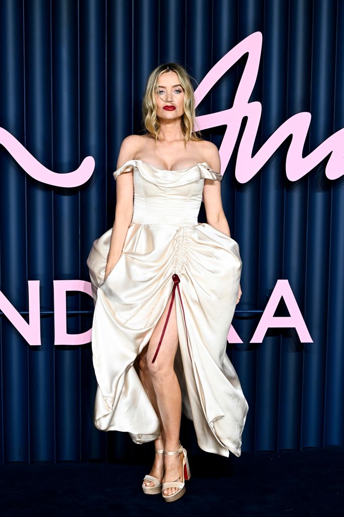 Laura Whitmore attends The Fashion Awards 2025 presented by Pandora at the Royal Albert Hall on December 01, 2025 in London, England