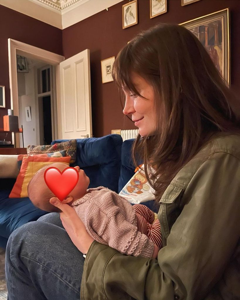 Natasha Raskin Sharp shared this adorable photo of baby Jean