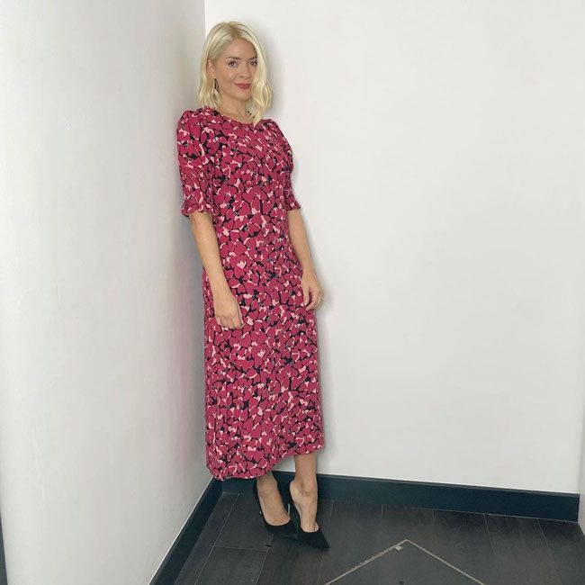 holly willoughby floral dress