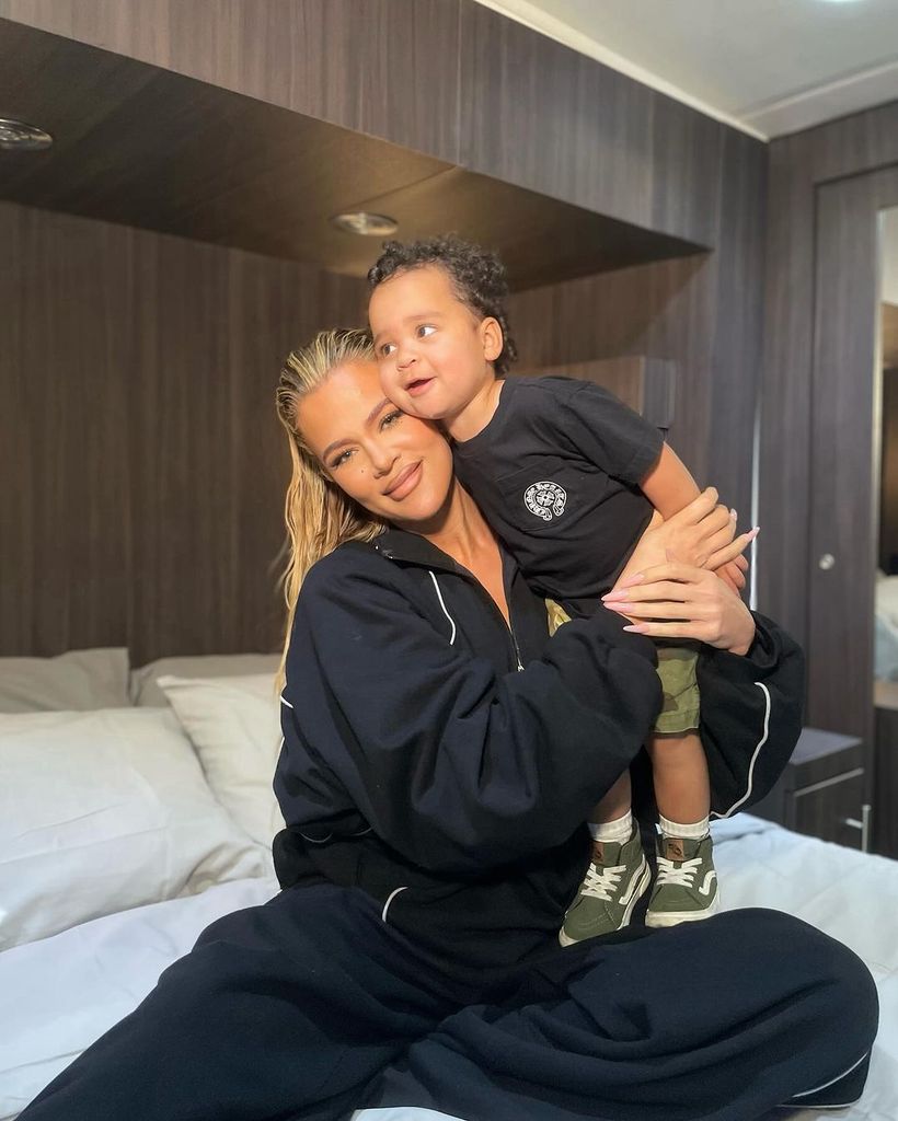 khloe kardashian and son tatum