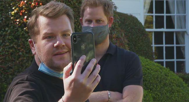 james corden and prince harry tv show