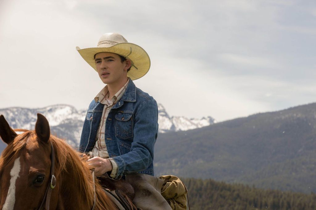 Finn Little as carter on Yellowstone in 2023