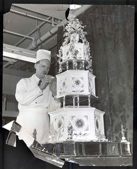 princess margaret wedding cake