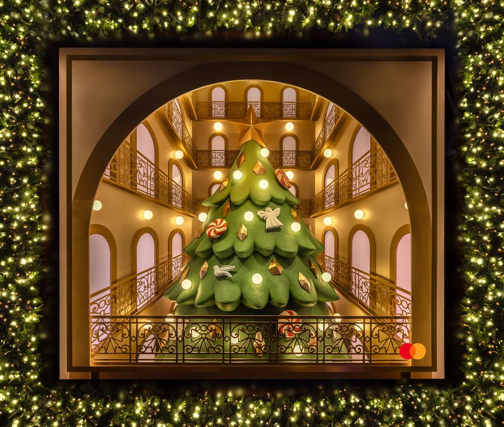 The holiday windows at Saks Fifth Avenue