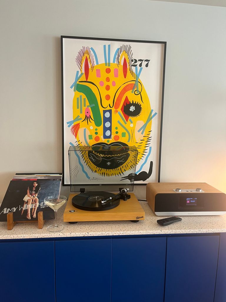 Vinyl Player in Studio at art'otel Battersea Power Station