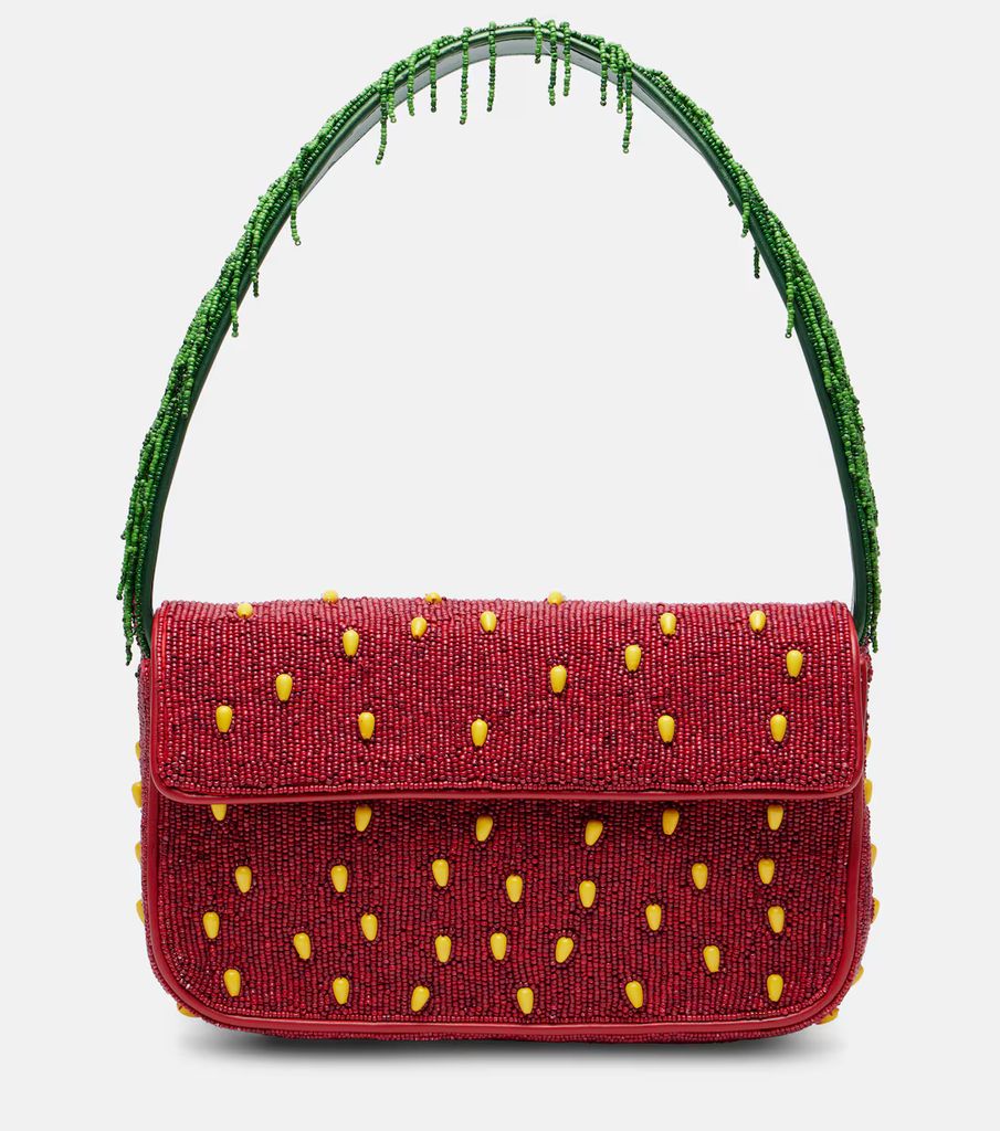 Tommy Beaded Shoulder Bag