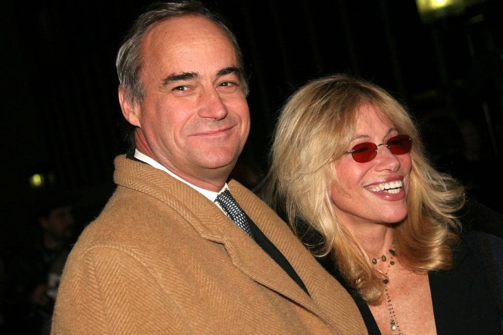 James Hart and Carly Simon during Monty Python's "Spamalot" Opening Night on Broadway - Arrivals at The Shubert Theater in New York City, New York, 2005