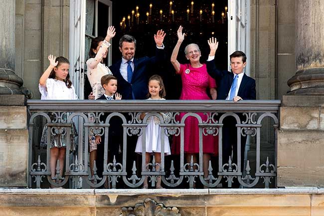queen margrethe family