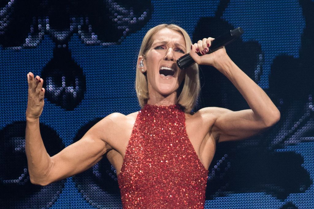 Celine Dion performs on opening night of world tour Courage in 2019