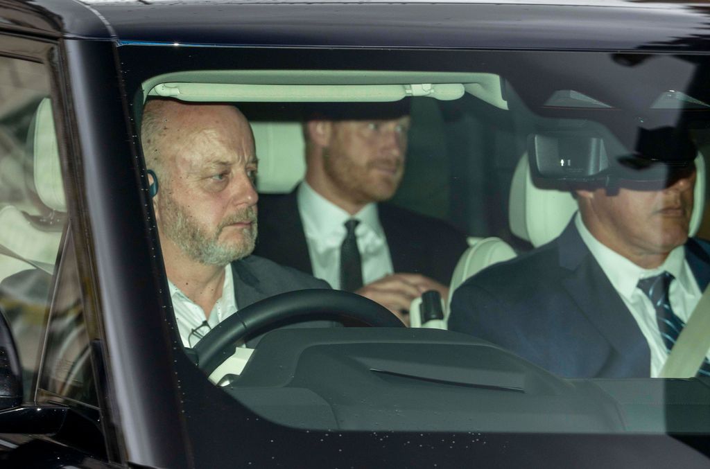 Prince Harry was in Clarence House for one hour