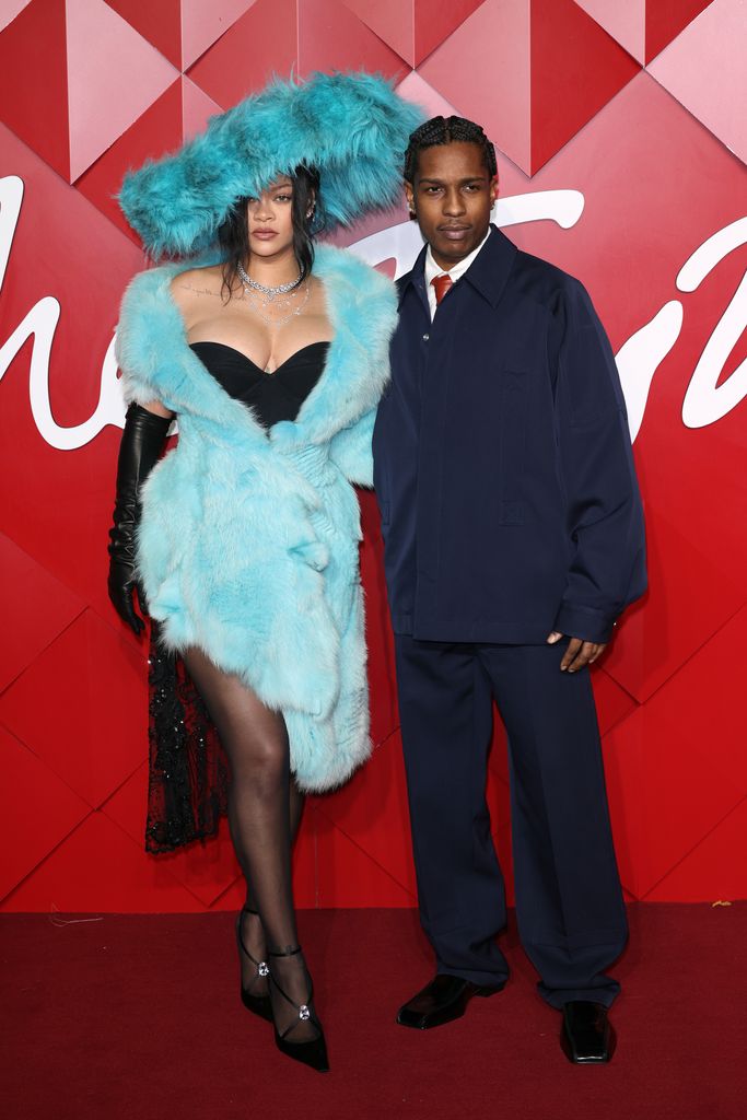 Rihanna and ASAP Rocky attended The Fashion Awards 2024 at the Royal Albert Hall 