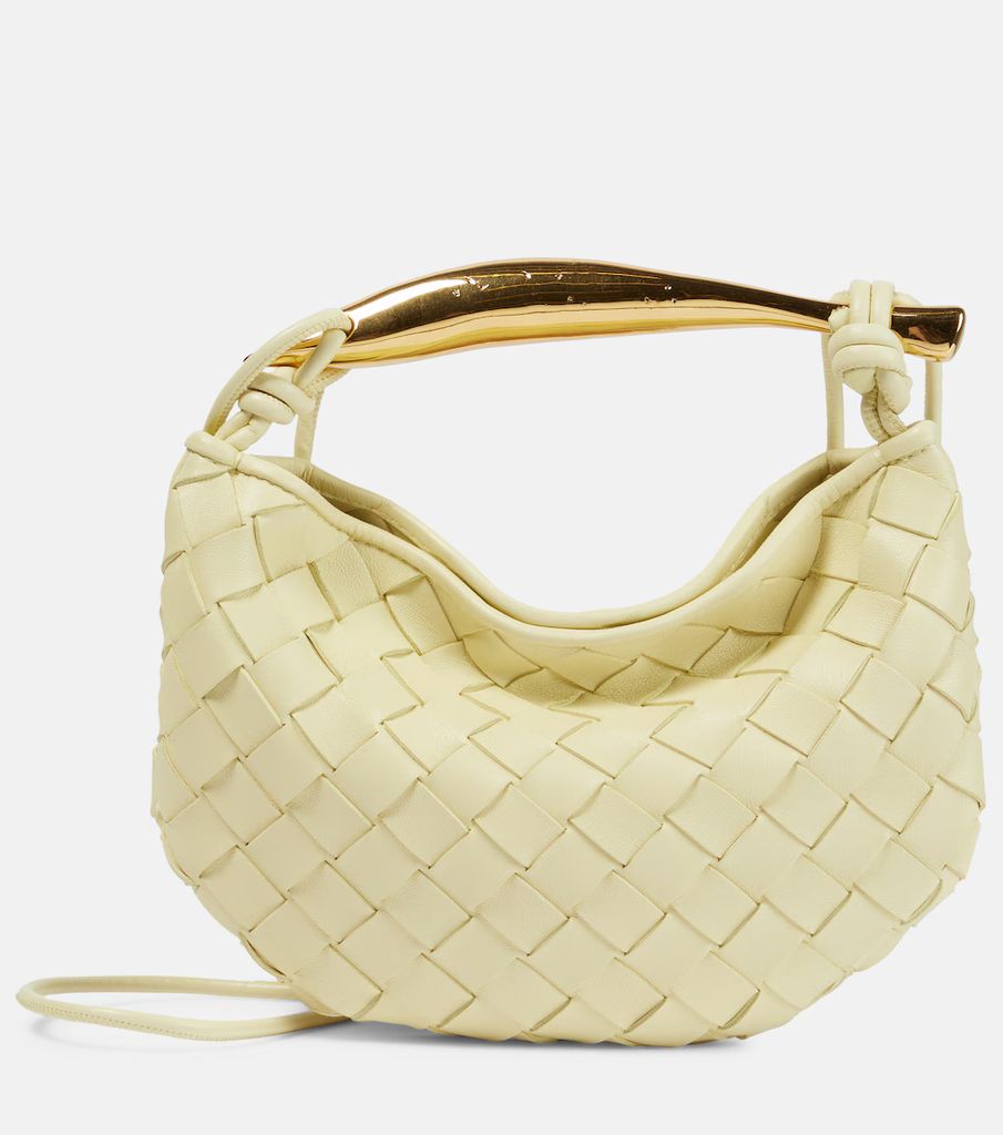 Sardine Intrecciato Baby leather shoulder bag