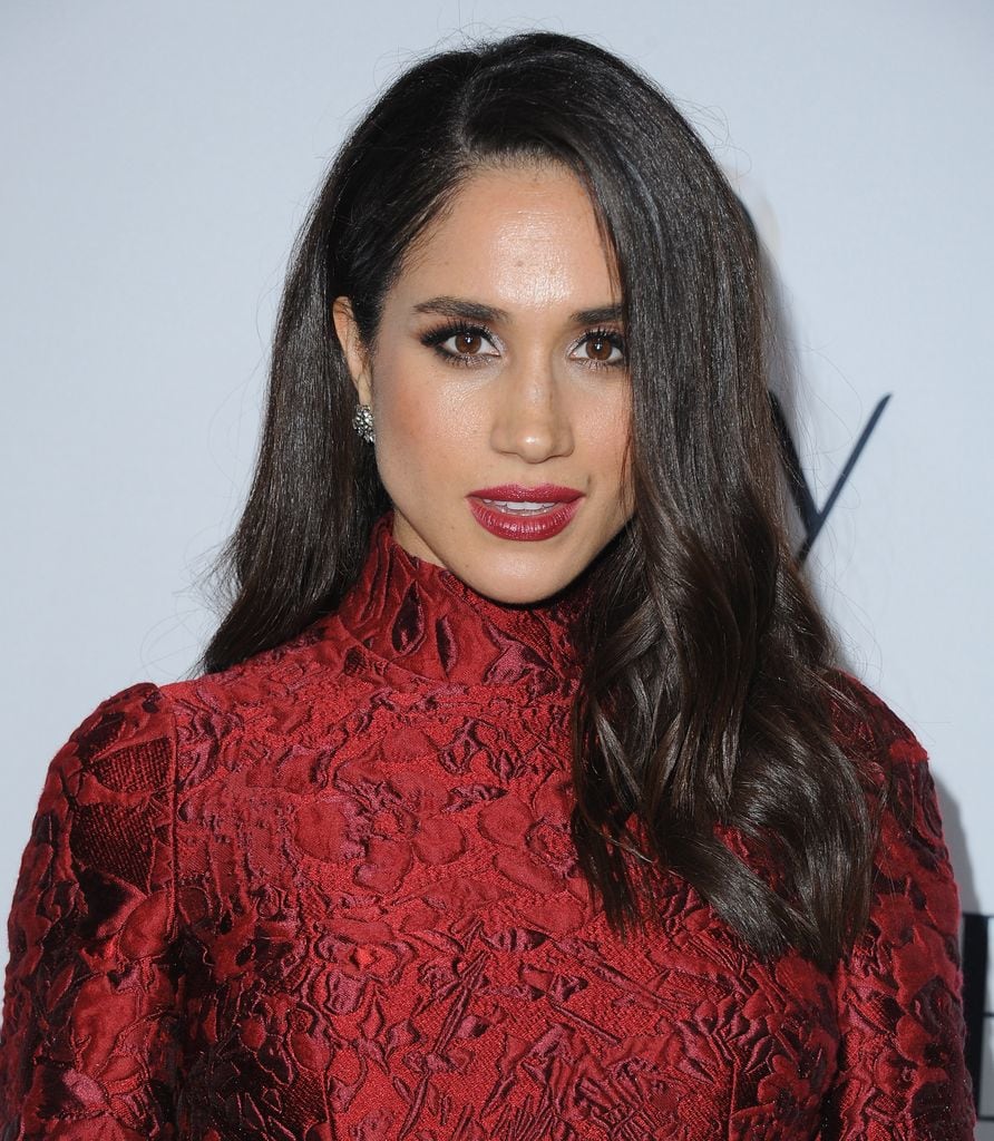Meghan Markle arrives at ELLE's 6th Annual Women In Television Dinner at Sunset Tower Hotel on January 20, 2016 in West Hollywood, California. 