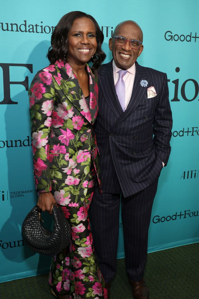 Deborah Roberts and Al Roker attend the 2023 Good+Foundation "A Very Good+ Night of Comedy" Benefit at Carnegie Hall on October 18, 2023 in New York City.