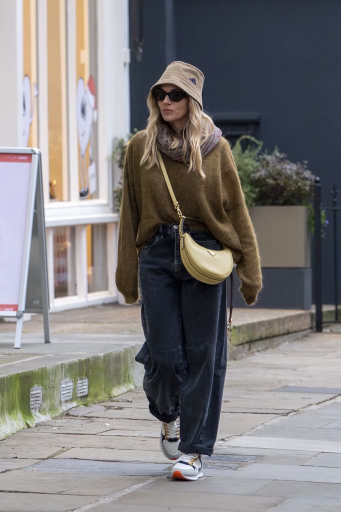 Sienna Millerwas spotted out in Notting Hill on Tuesday
