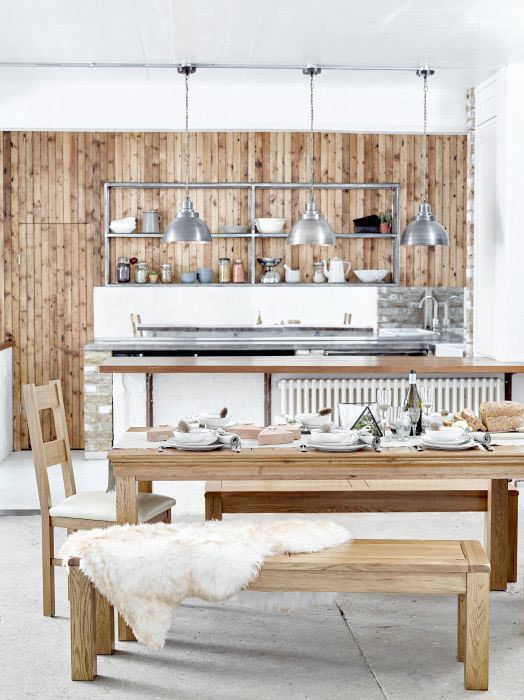 Oak Furniture Land Nordic dining room