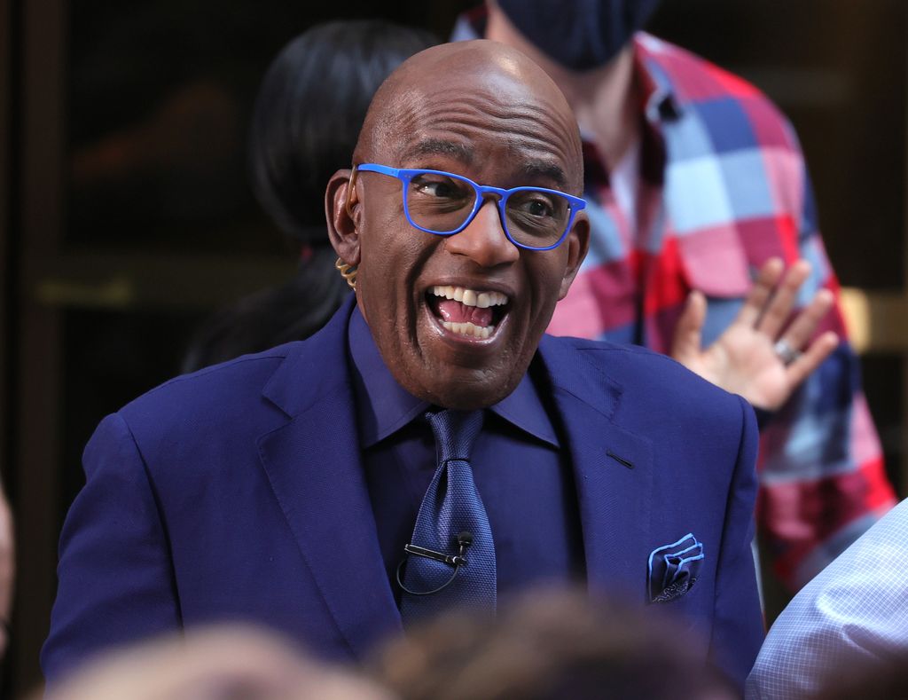 Al Roker on the Today Plaza