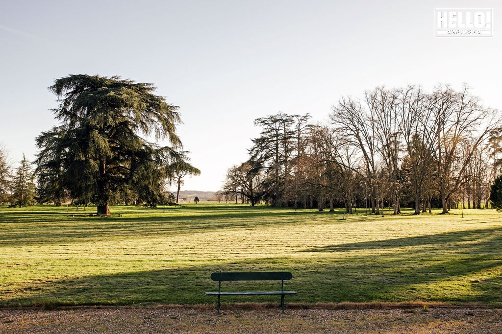 Baron Arnaud De Bastard's grounds at Chateau de Saint-Denis